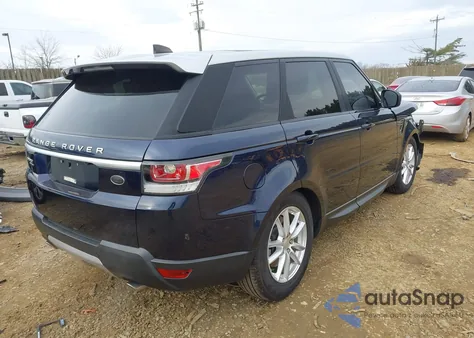 2017 Land Rover Range Rover Sport 3.0L V6 Supercharged Se из США, поврежденный, VIN SALWG2FV9HA670651